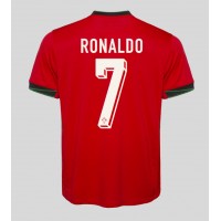 Billiga Portugal Cristiano Ronaldo #7 Hemma fotbollskläder EM 2024 Kortärmad